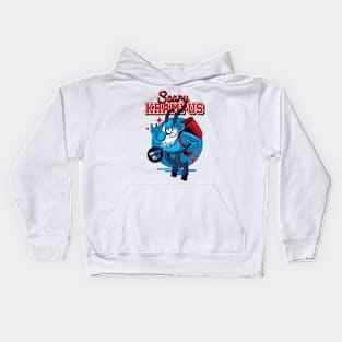 Scary Krampus wishing you Kids Hoodie